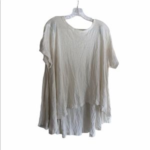 Free People Flowy Oversized T Shirt